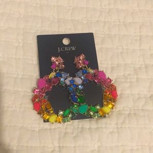 Rainbow Statement Earrings